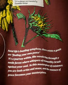 FINDING PEACE 2.0 T-SHIRT [BURNT UMBER] view 4