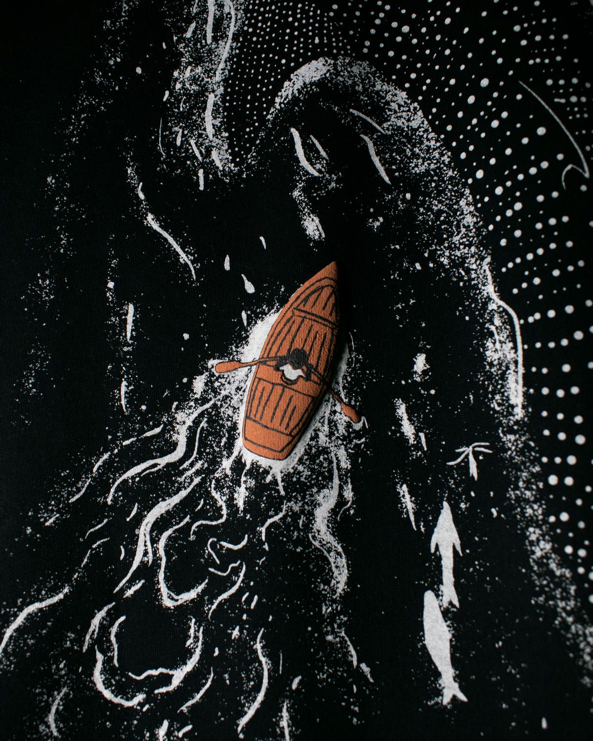 A GLOWING OCEAN T-SHIRT [GLOW IN DARK] - image 3