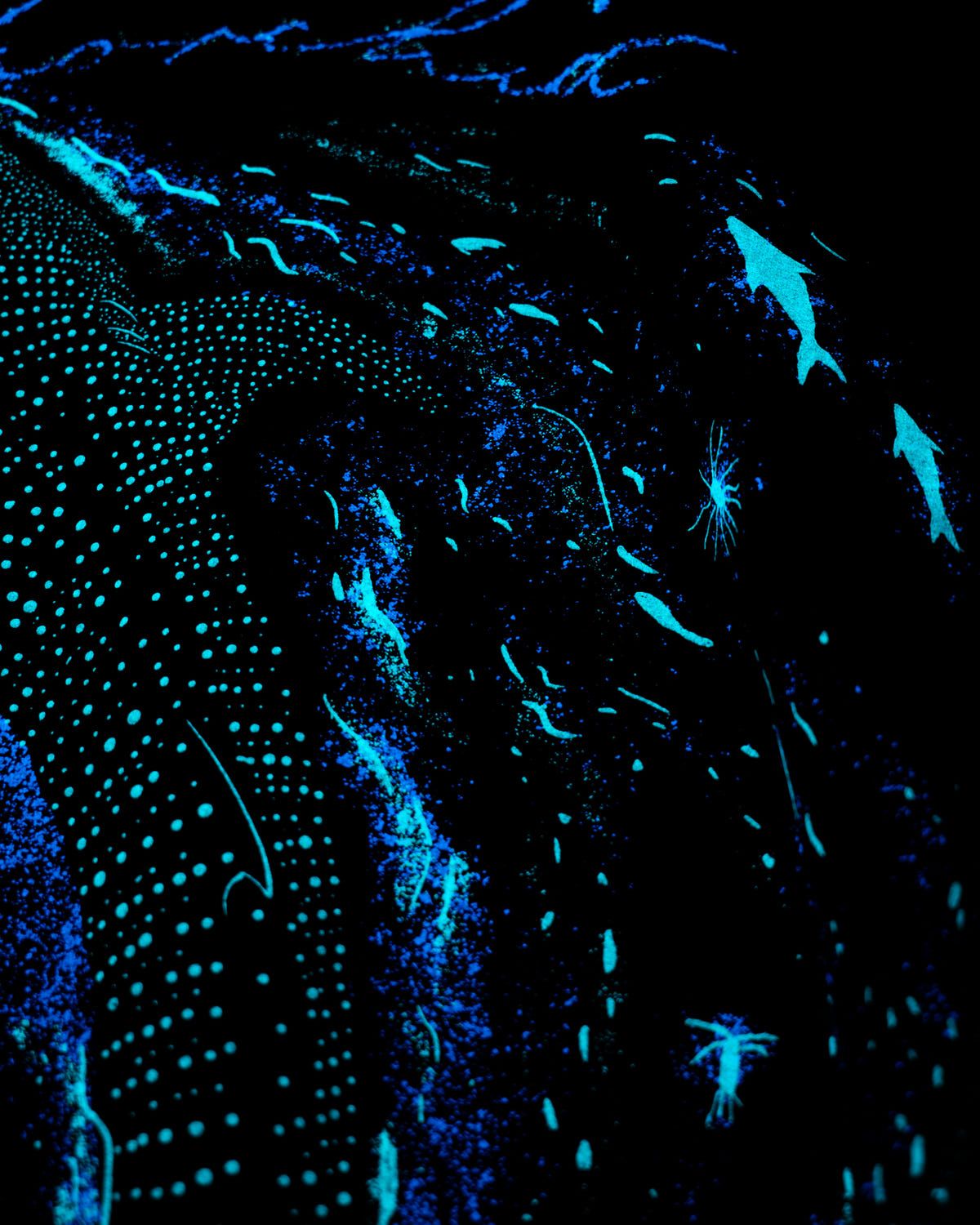 A GLOWING OCEAN T-SHIRT [GLOW IN DARK] - image 7