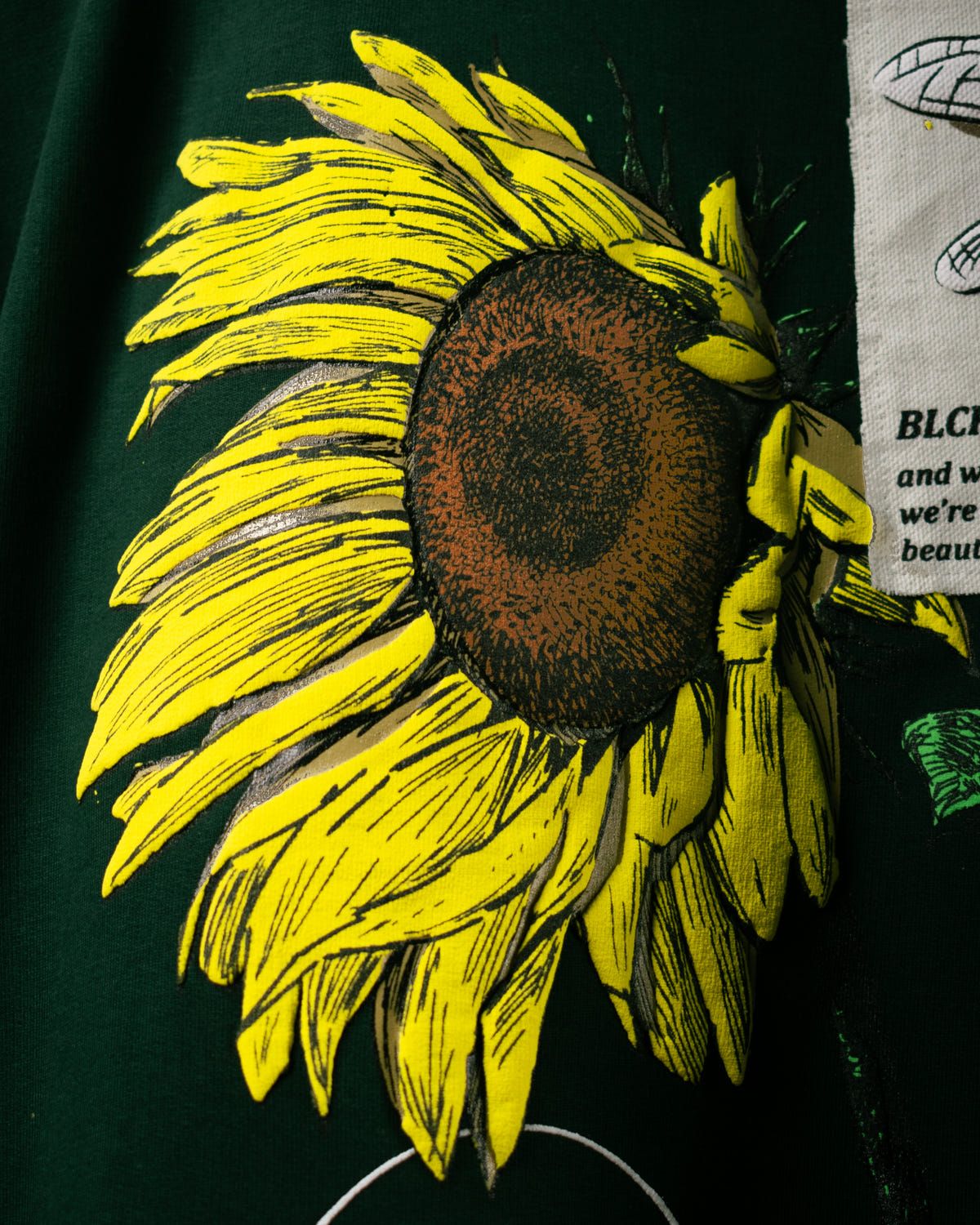 FINDING PEACE 2.0 T-SHIRT [FOREST GREEN] - image 2