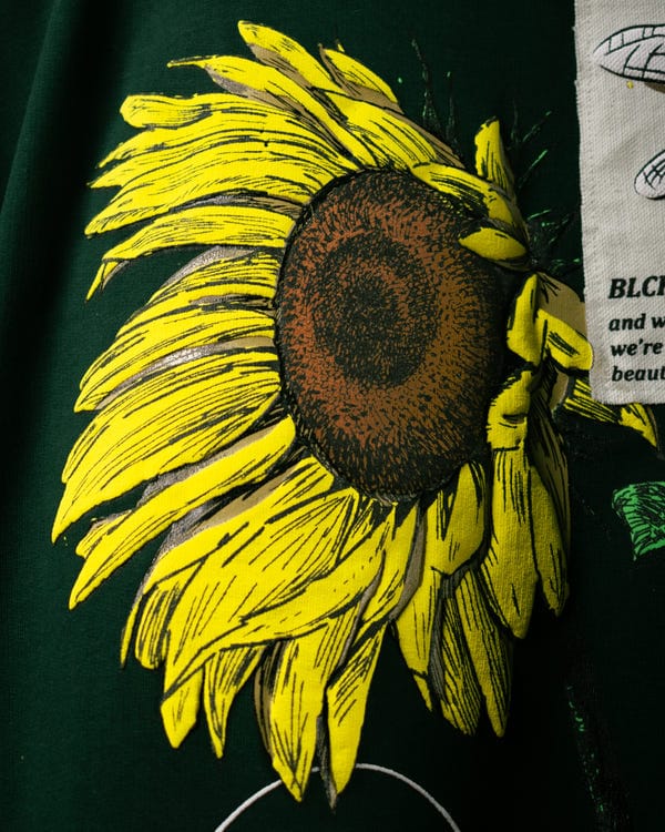 Blckorchid — FINDING PEACE 2.0 T-SHIRT [FOREST GREEN]