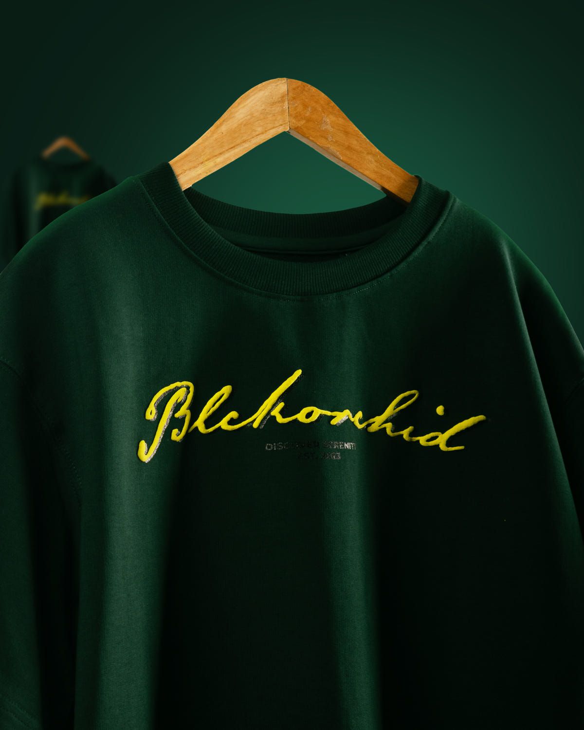 FINDING PEACE 2.0 T-SHIRT [FOREST GREEN] - image 4