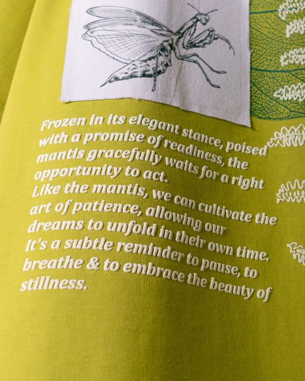 Blckorchid — THE PRAYING MANTIS T-SHIRT