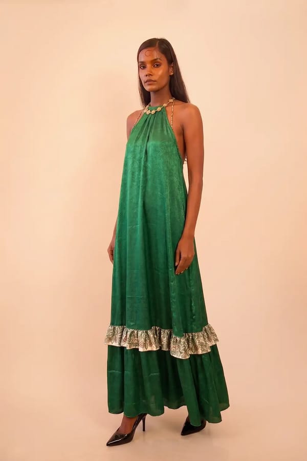 BODEMENTS — YAMI III | High neck dress | FREE SIZE