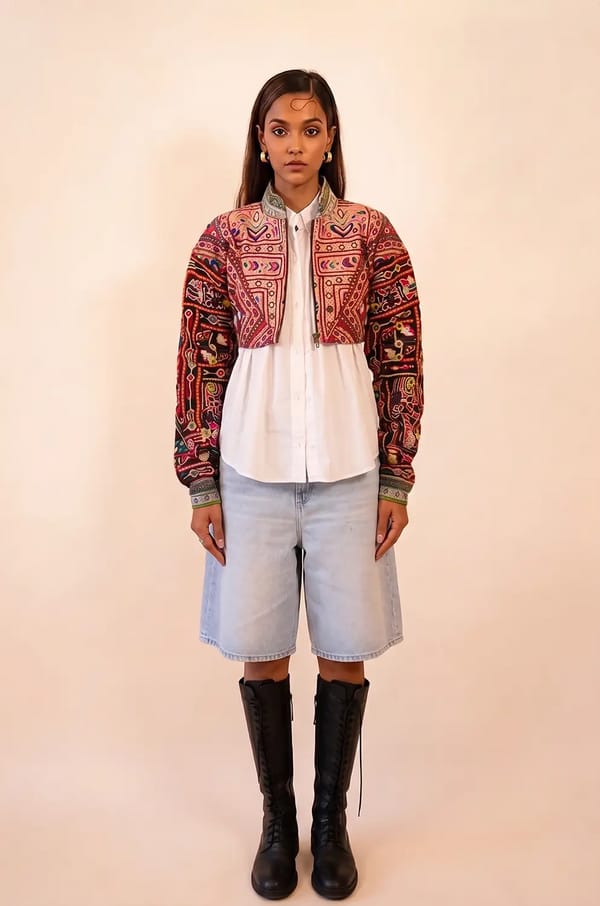 BODEMENTS — CHOLA NO III | Cropped Chola Jacket | S-M