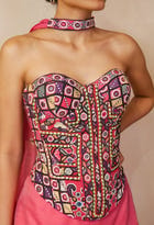 CHOLA | Embroidered corset | S-M view 2