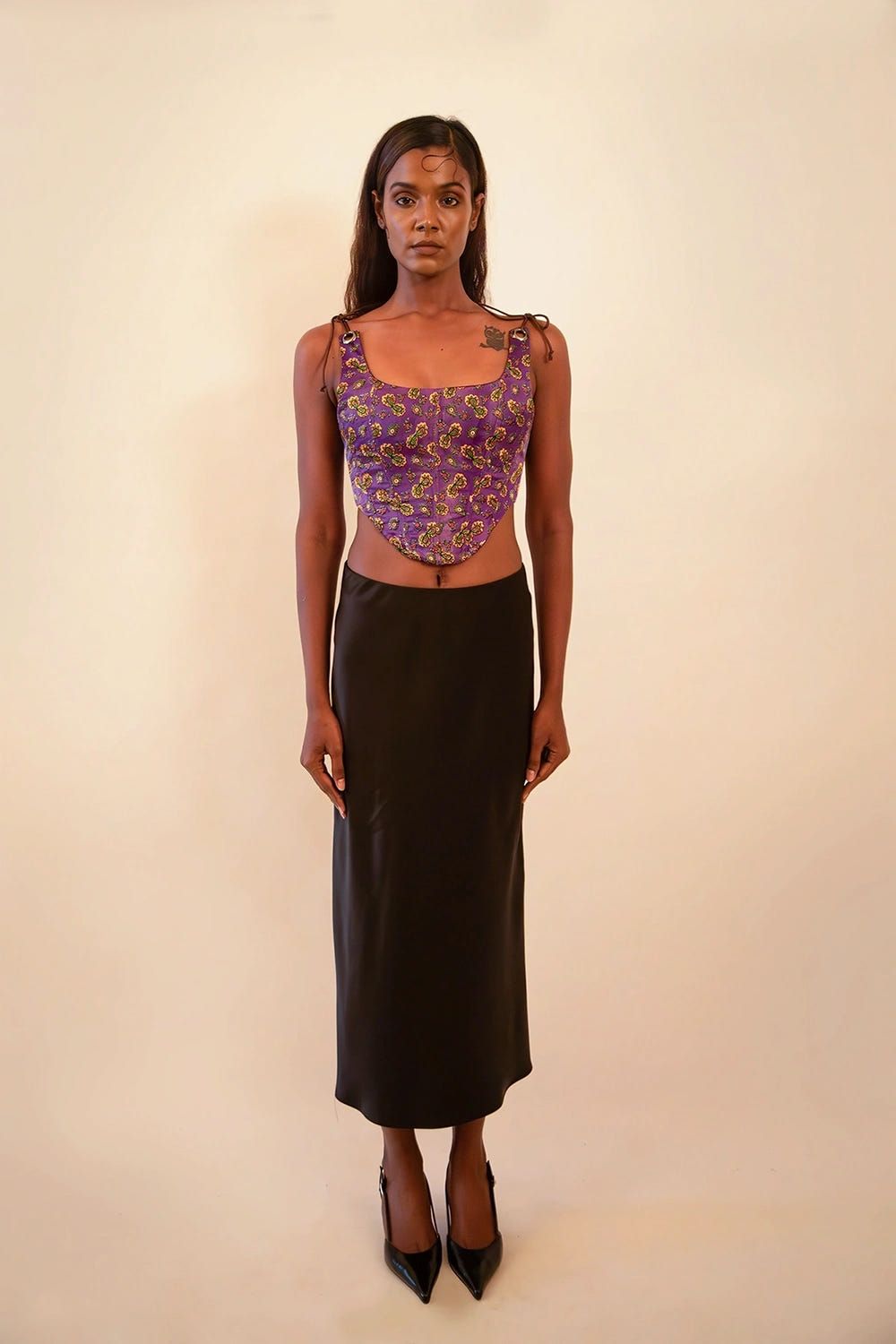 DHARA III | Silk corset | S-M - image 1