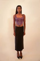DHARA III | Silk corset | S-M view 1