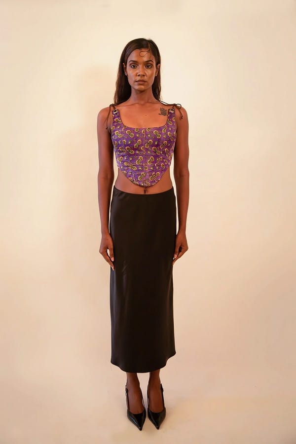 BODEMENTS — DHARA III | Silk corset | S-M