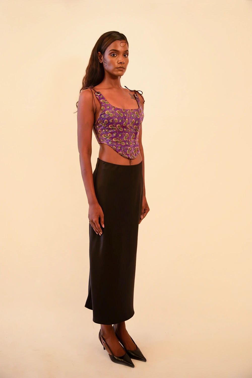 DHARA III | Silk corset | S-M - image 2