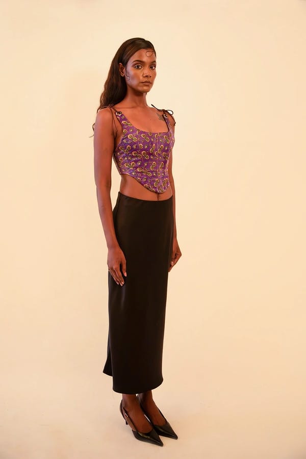BODEMENTS — DHARA III | Silk corset | S-M
