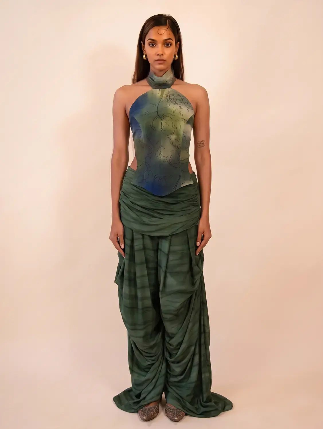 ANTARIYA IV | Drape pant | S-M - image 1