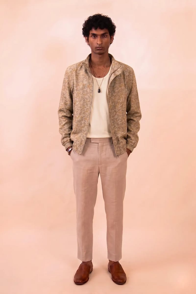 AKSA Bomber V | Silk Printed Bomber Jacket | S-M-L
