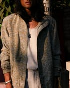 AKSA Bomber V | Silk Printed Bomber Jacket | S-M-L view 2