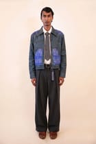 RAJEEV JACKET | Kantha emrboidered jacket | S-M-L view 1