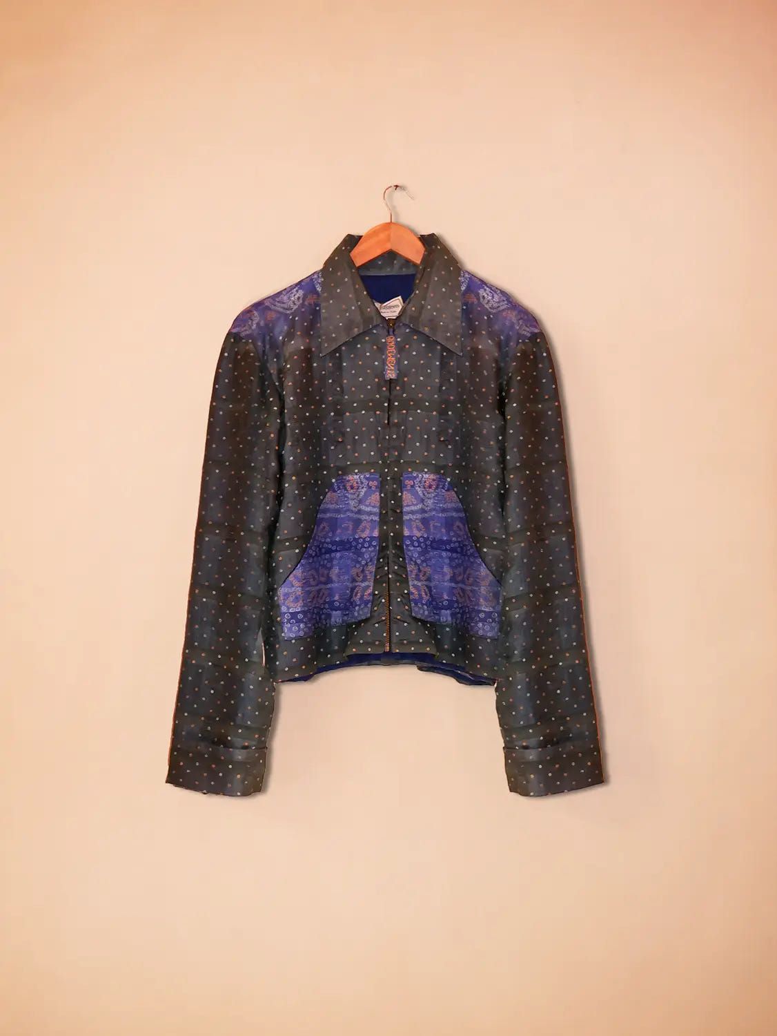 RAJEEV JACKET | Kantha emrboidered jacket | S-M-L - image 4