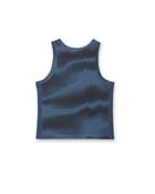 Woven Patch Blue Tank Top view 2