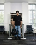Blank Black T-shirt view 2