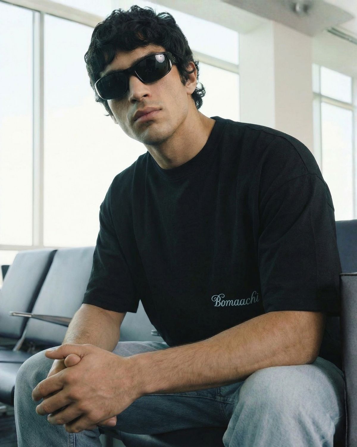 Blank Black T-shirt - image 3
