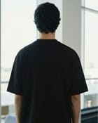 Blank Black T-shirt view 6