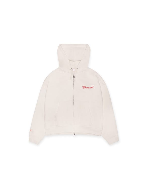 BOMAACHI — The Signature Rope Zip-Up - Cloud Dancer
