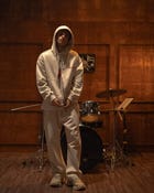 The Signature Rope Zip-Up - Cloud Dancer view 2