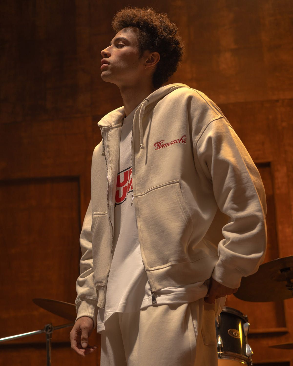 The Signature Rope Zip-Up - Cloud Dancer - image 8