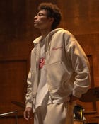 The Signature Rope Zip-Up - Cloud Dancer view 8