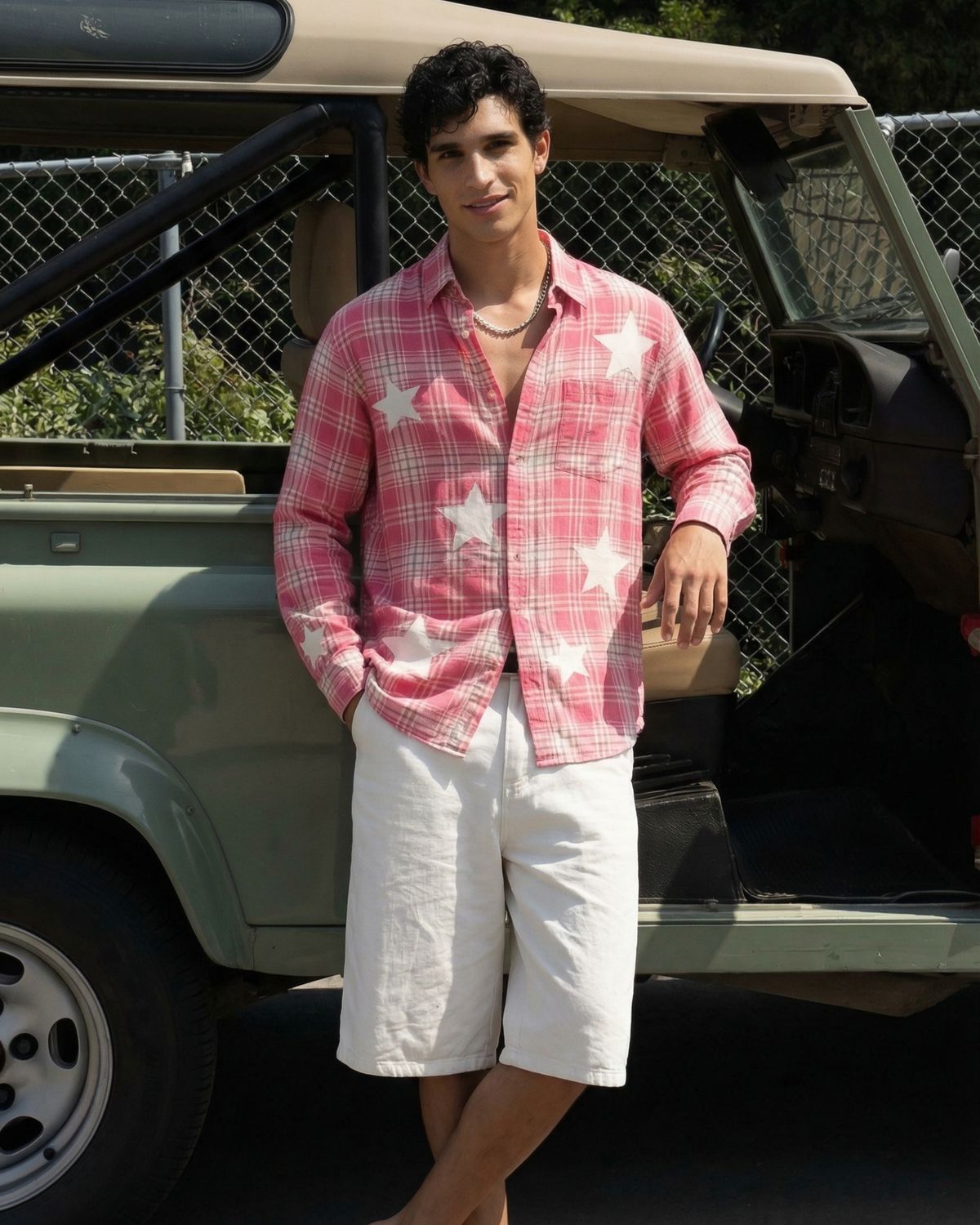 Pink Stars Shirt - image 4