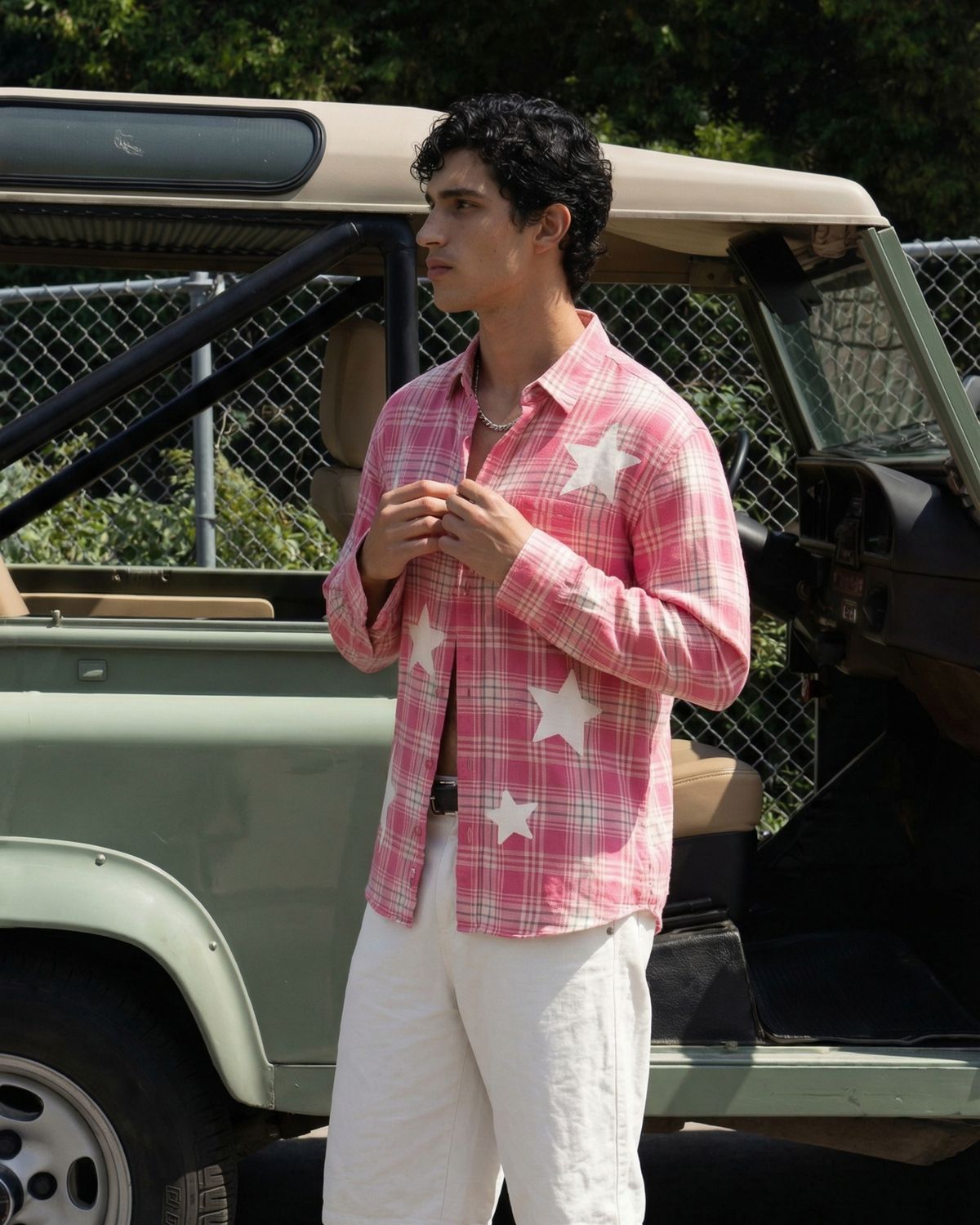 Pink Stars Shirt - image 5