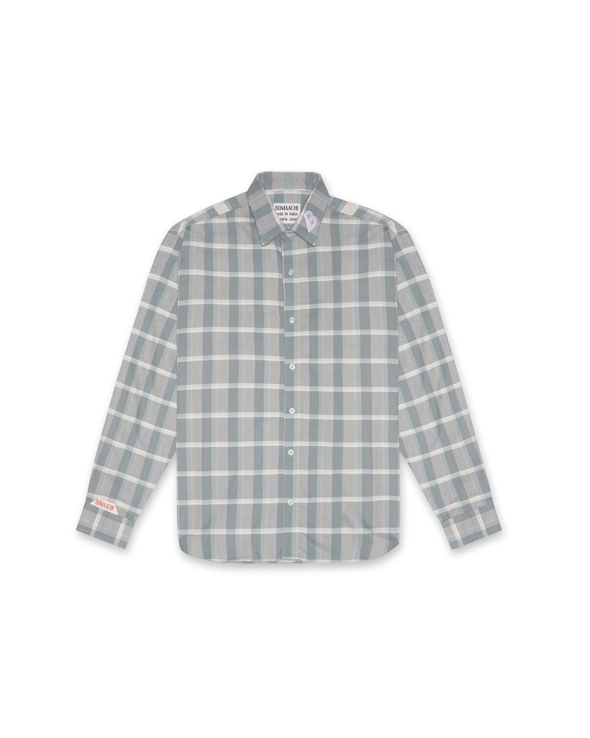 Checkered Shirt Blue - image 1