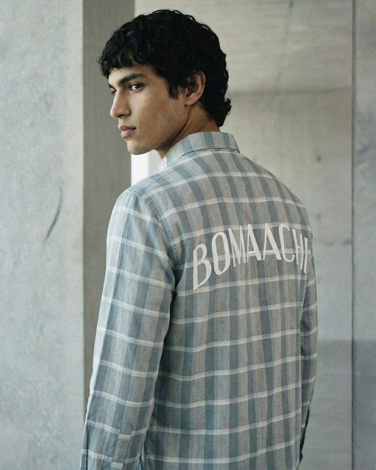 Checkered Shirt Blue - image 6