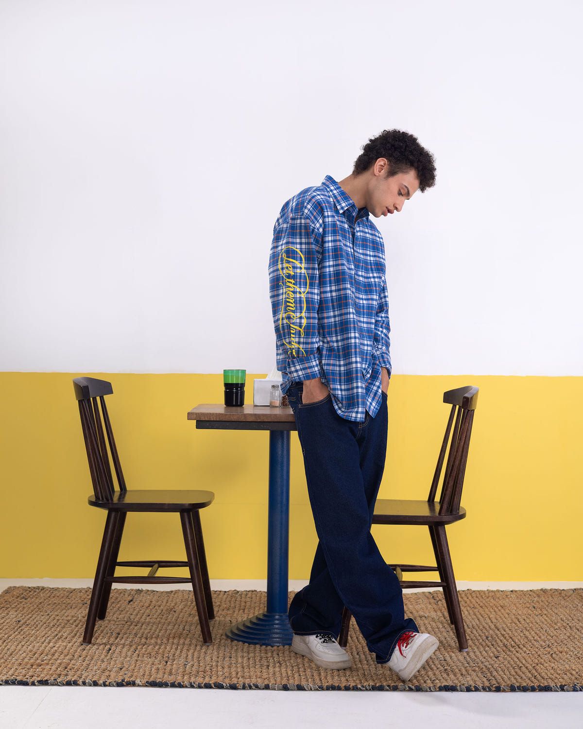 Not Just A Pretty Face Blue Shirt - image 4
