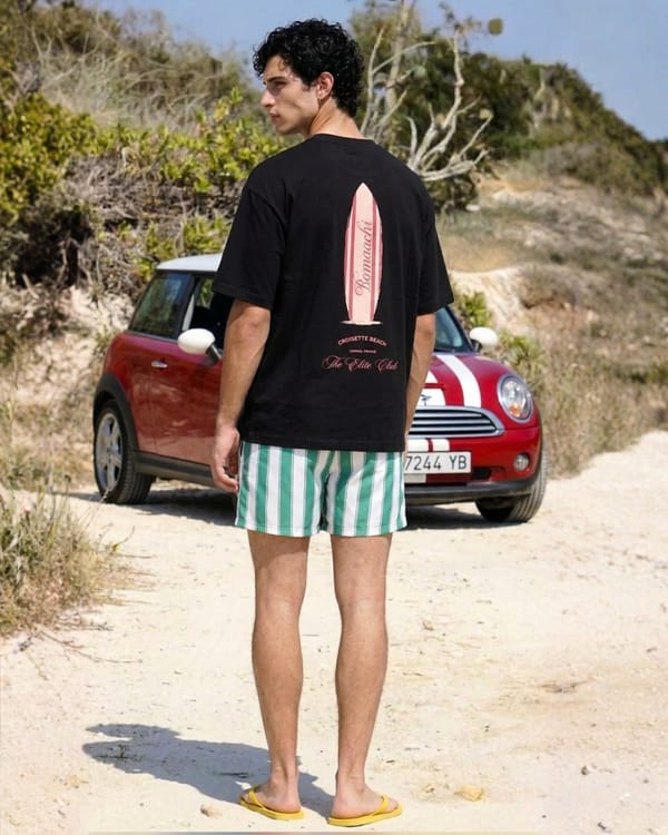 BOMAACHI — Cannes Beach Surfer Black