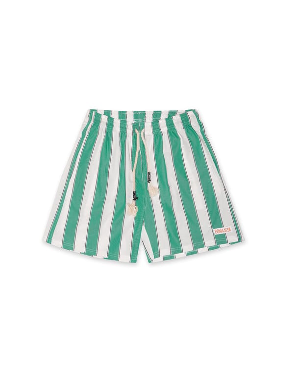 BOMAACHI — Wide Striped Boxer Shorts