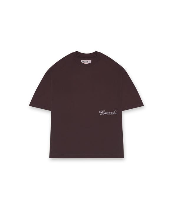 BOMAACHI — Blank Grey Purple T-shirt