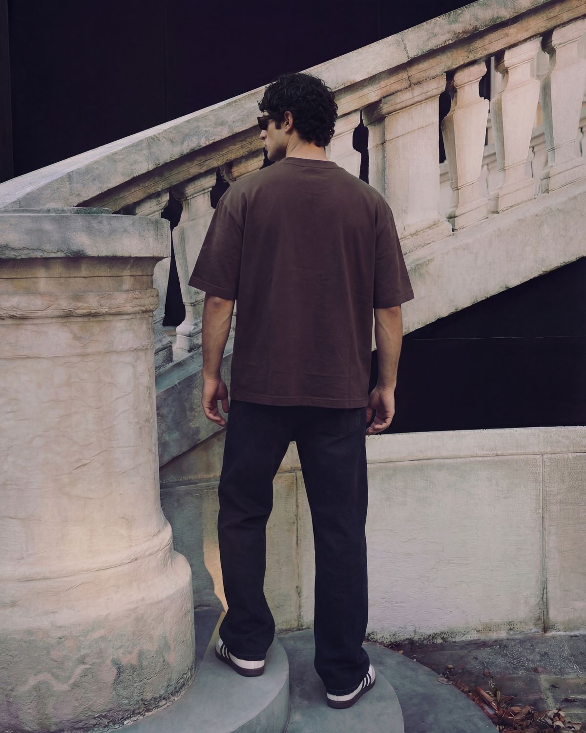 Blank Grey Purple T-shirt - image 4