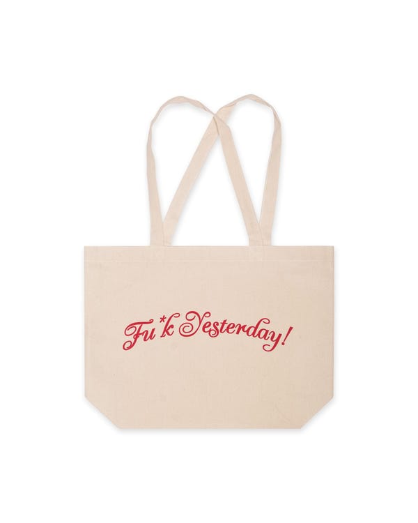 BOMAACHI — FxxK Yesterday Tote Bag