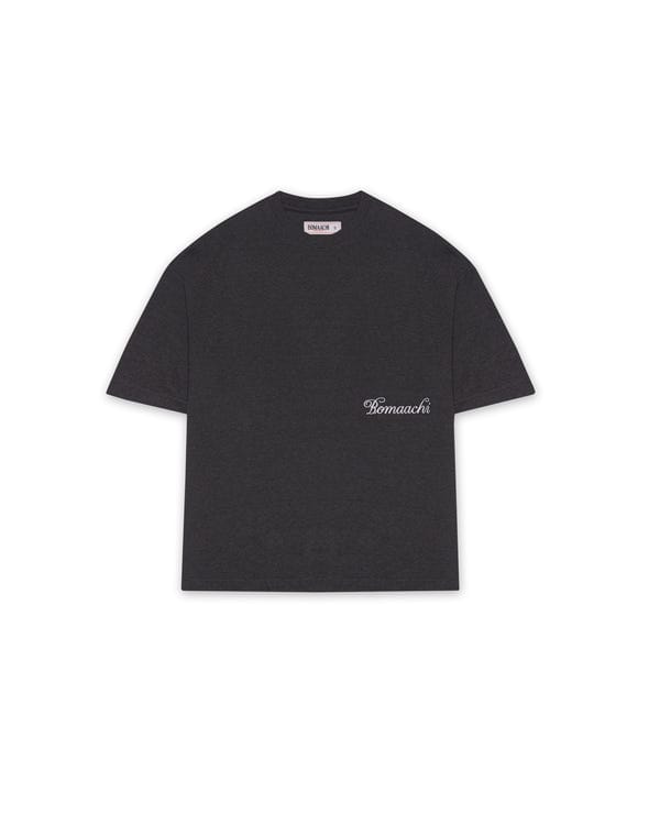 BOMAACHI — Blank Dark Melange T-shirt