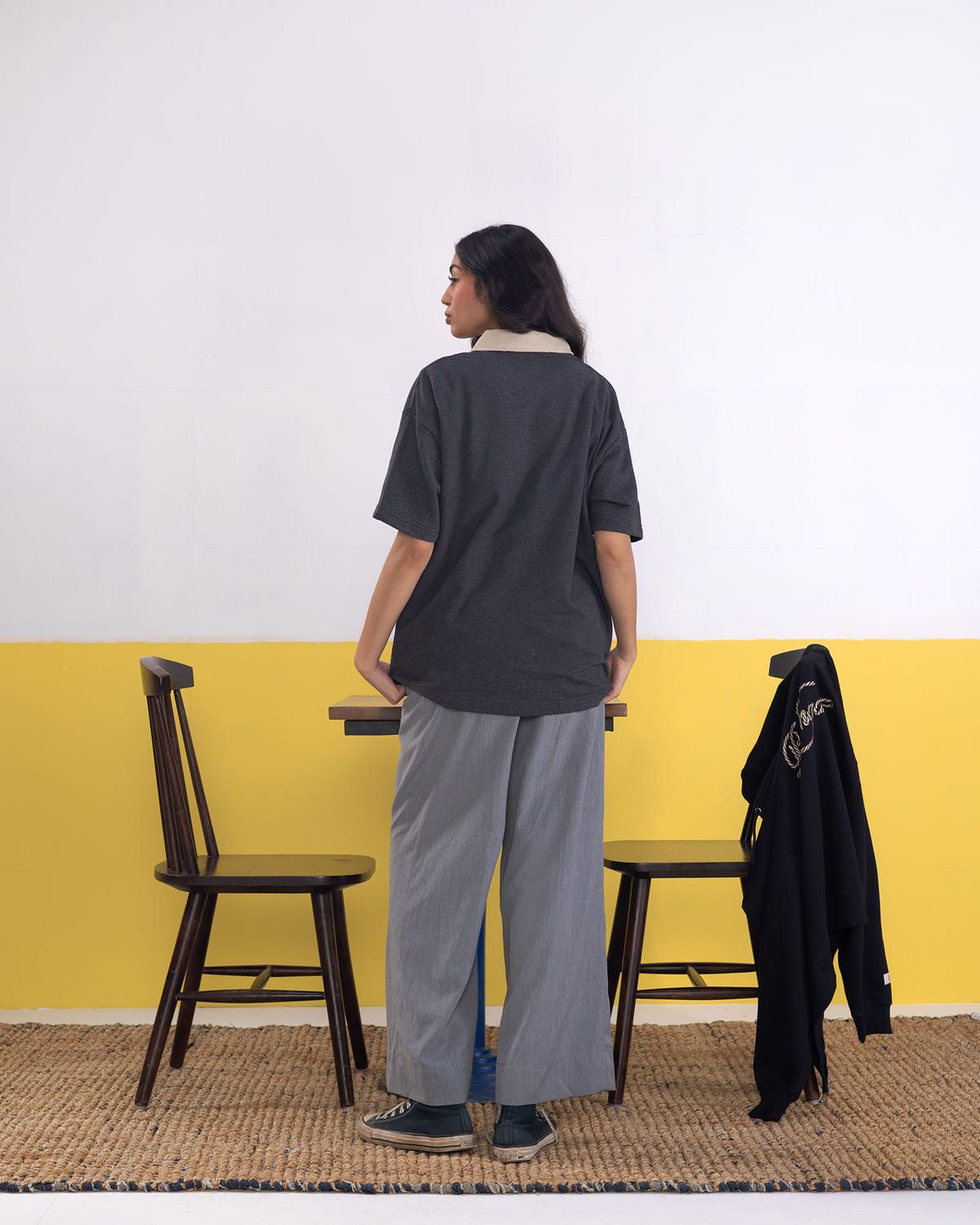 Blank Dark Melange T-shirt - image 3