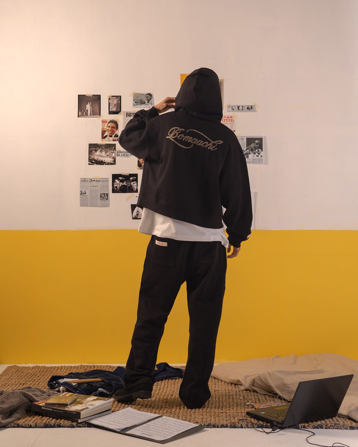 The Elevated Blank Black Sweatpants - image 3