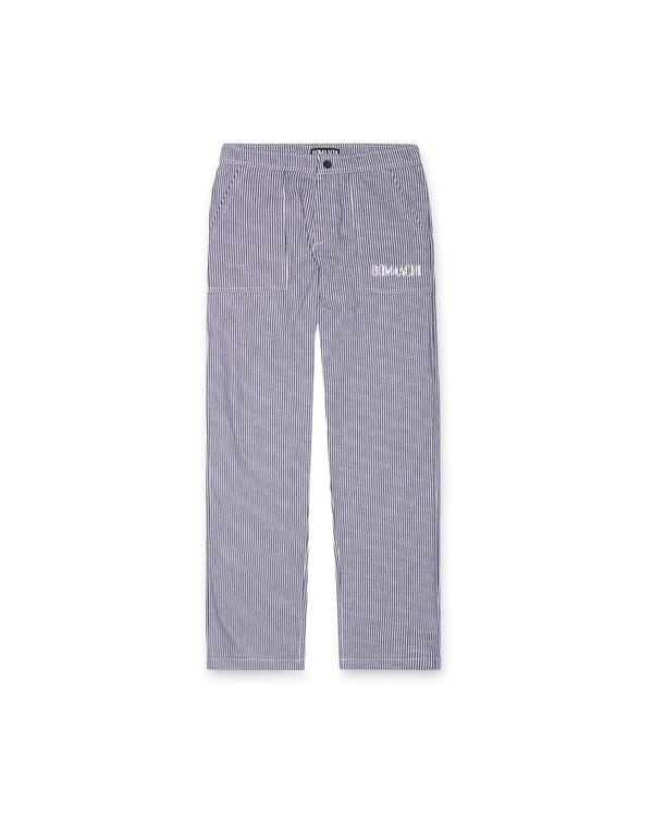 BOMAACHI — Striped Cotton Pants