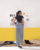 Striped Cotton Pants view 4