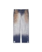 The Distressed and Aged Denim view 1