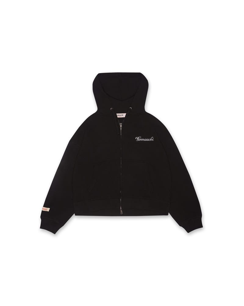 The Signature Rope Zip-Up - Black
