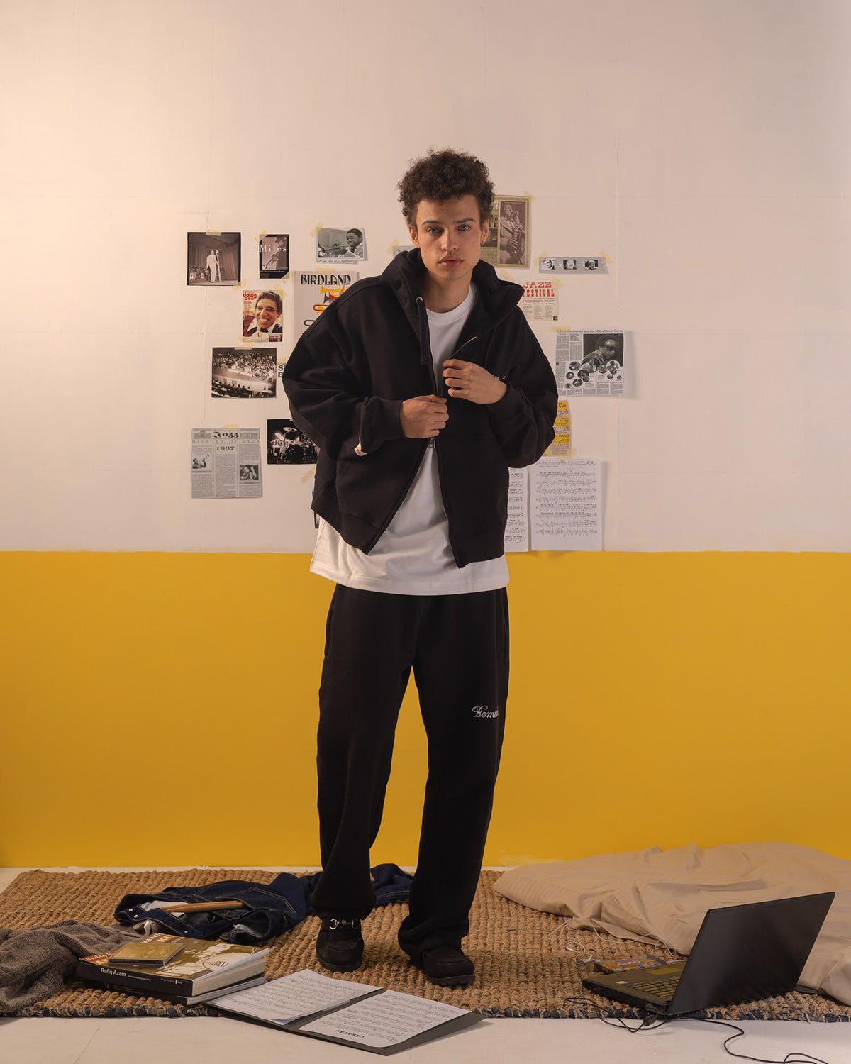 The Signature Rope Zip-Up - Black - image 7