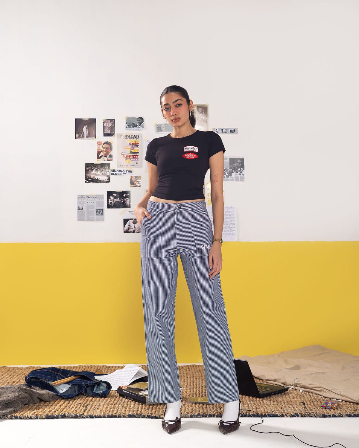 Certified Legend Black Crop Top - image 2
