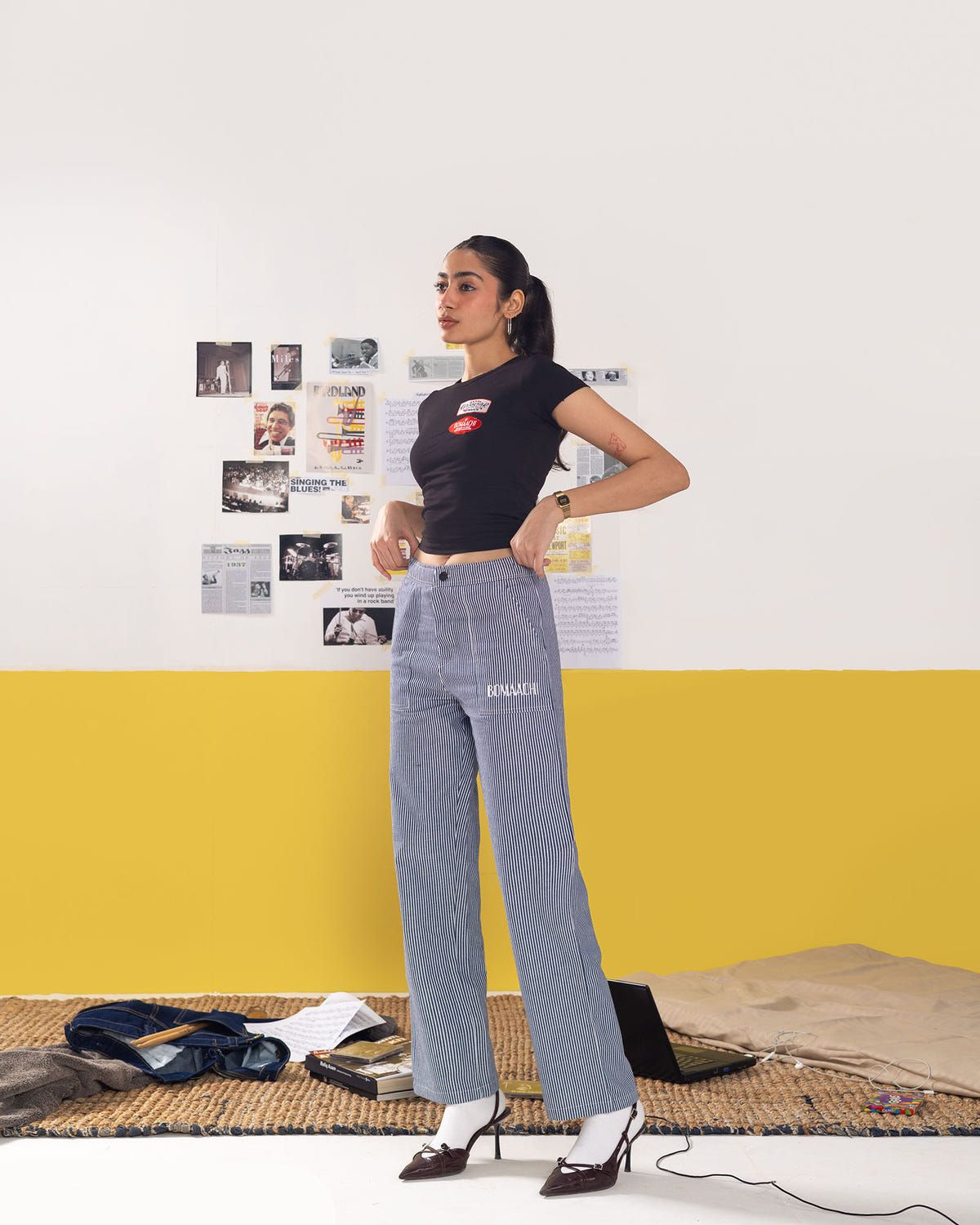 Certified Legend Black Crop Top - image 5