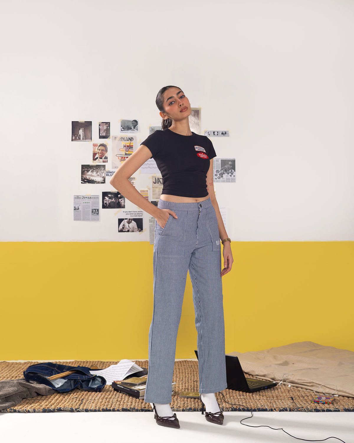 Certified Legend Black Crop Top - image 6
