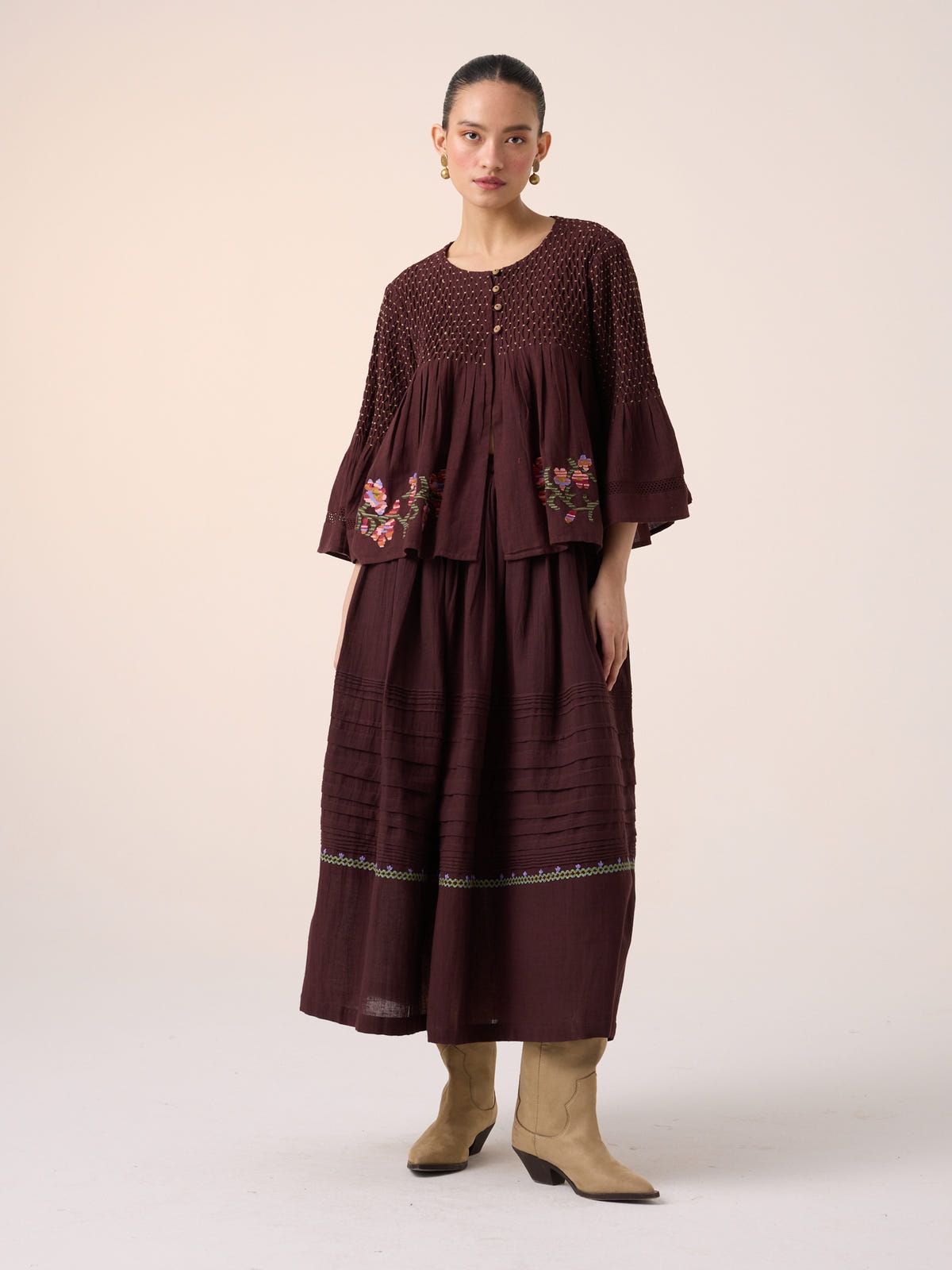 Pintuck Skirt - image 2
